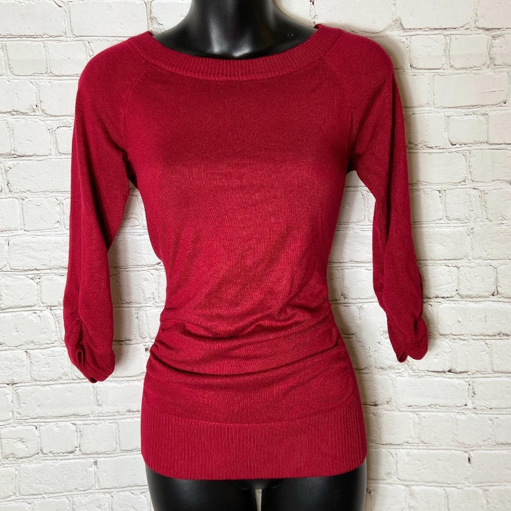Metaphor Crewneck Red Sweater S